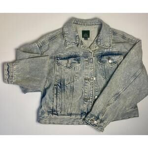 Wild Fable Acid Wash Denim Jacket - Women XS